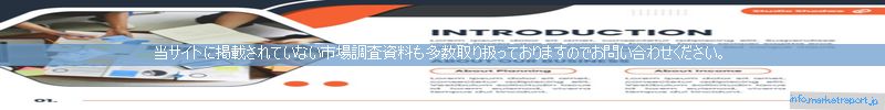 世界の市場調査資料販売サイトのinfo.marketreport.jpです。